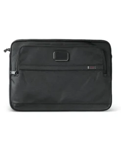 Laptoptasche mit Reißverschluss - Schwarz