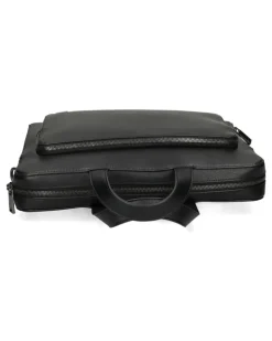 Laptoptasche mit Reißverschluss - Schwarz