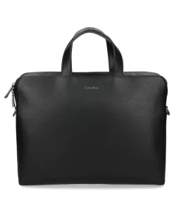 Laptoptasche mit Reißverschluss - Schwarz