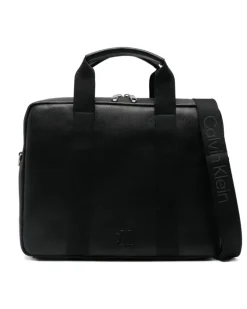 Laptoptasche mit Reißverschluss - Schwarz