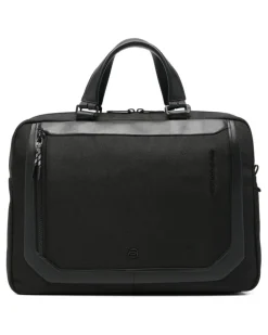 Laptoptasche mit Reißverschluss - Schwarz