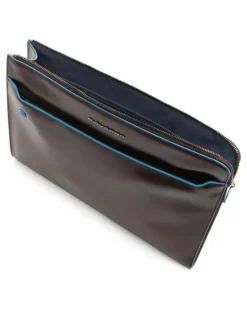 Laptoptasche mit verstaubaren Henkeln - Braun