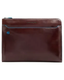 Laptoptasche mit verstaubaren Henkeln - Braun