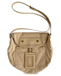 Laptoptasche mit verstellbarem Riemen - Nude