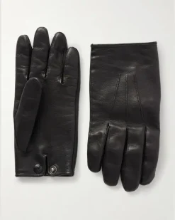 Leather Gloves Black