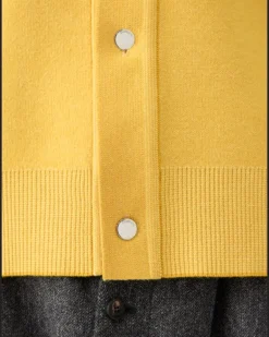 Le Cardigan Doppio - Gelb