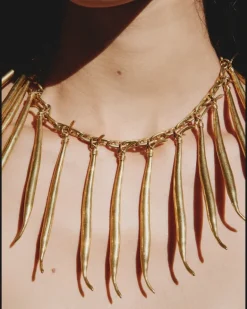 Le Collier Haricots - Gold