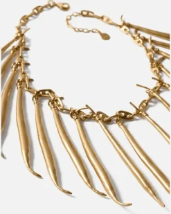 Le Collier Haricots - Gold