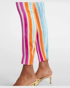 Leggings aus einem Seidengemisch Multicolor