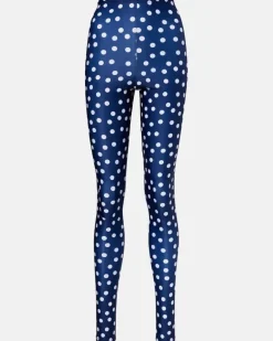Leggings aus Jersey Blau