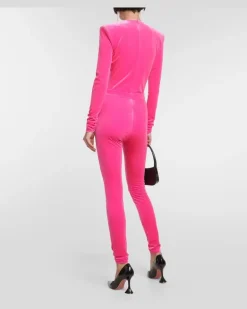 Leggings aus Jersey Rosa