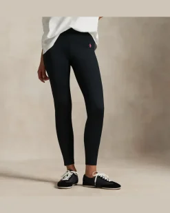 Leggings aus Stretchjersey mit Pink Pony Black