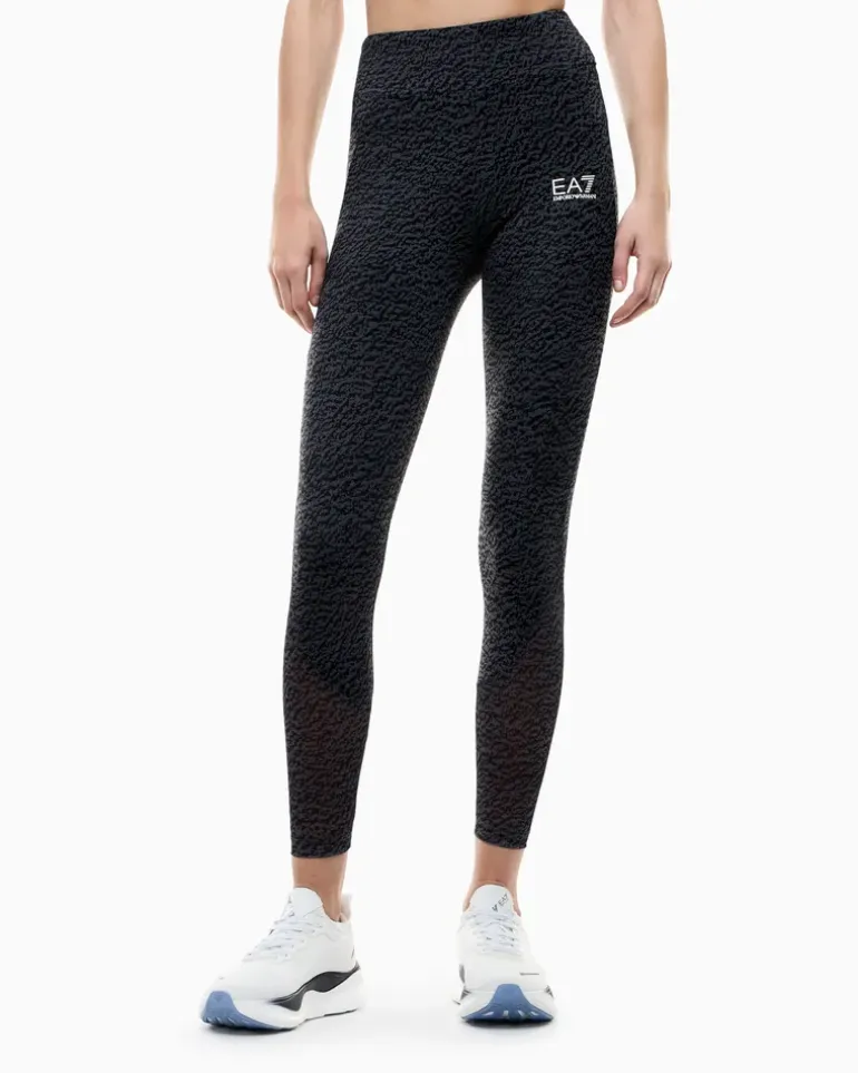 Leggings aus VIGOR7-Funktionsstoff Grau