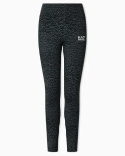 Leggings aus VIGOR7-Funktionsstoff Grau