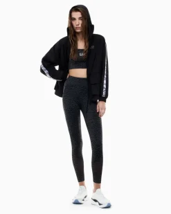 Leggings aus VIGOR7-Funktionsstoff Grau