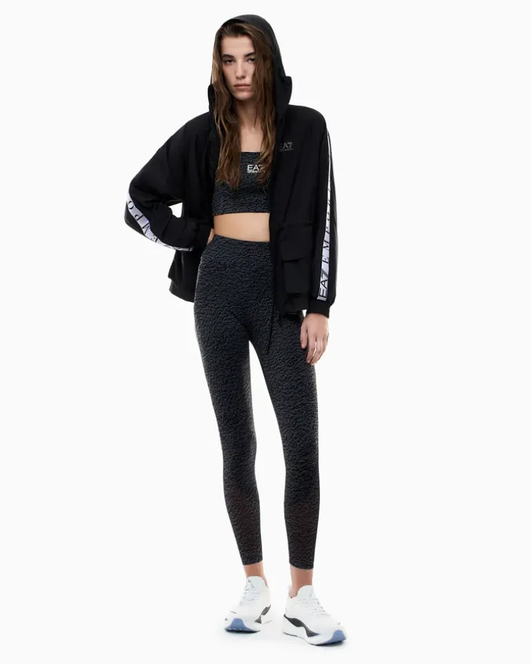 Leggings aus VIGOR7-Funktionsstoff Grau