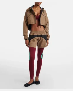 Leggings Burgunderrot