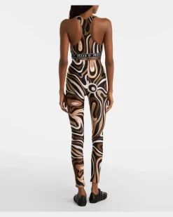 Leggings Marmo Schwarz