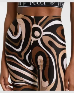 Leggings Marmo Schwarz