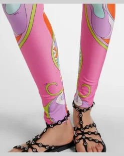 Leggings Orchidee Multicolor
