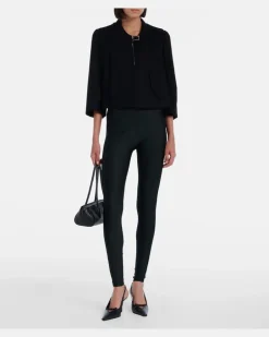 Leggings Sharp Cut Schwarz