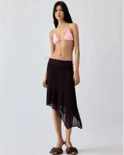 Le Haut De Plage Triangle - Rosa