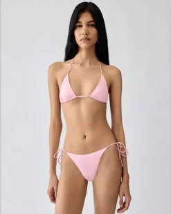 Le Haut De Plage Triangle - Rosa