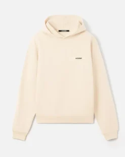 Le Hoodie Gros Grain - Beige