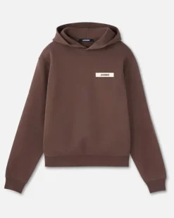 Le Hoodie Gros Grain - Dark Braun