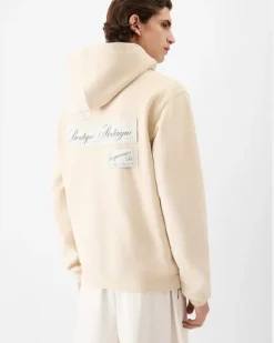 Le Hoodie Montaigne - Patch Beige
