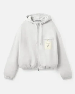 Le Hoodie Torneo - Rosemary Label Grey
