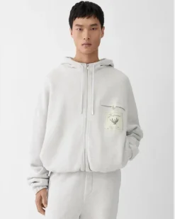 Le Hoodie Torneo - Rosemary Label Grey
