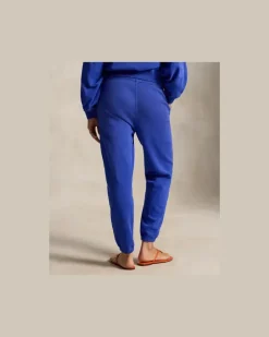 Leichte Fleece-Jogginghose mit Tunnelzug Blue