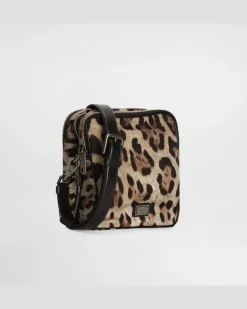 Leopard-print Nylon Bag - Mann Rucksäcke Und Bauchtaschen Animalprint