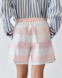 Le Short Caleçon - Jacquard Big Stripes Light