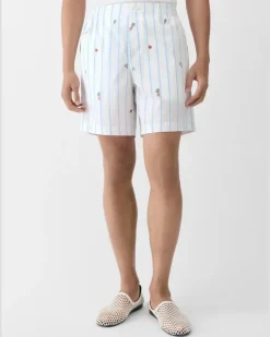 Le Short Caleçon - Jacquard Classic Stripes