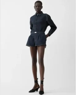 Le Short De-Nîmes Amelo - Blau Dunkelmarineblau