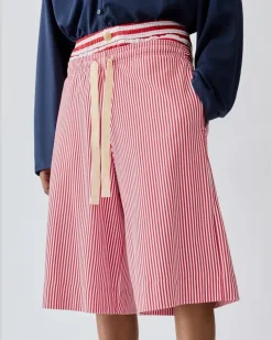 Le Short D'été - Print Mini Stripes Rot