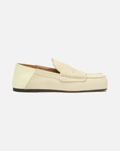 Les Mocassins Carré - Gelb Blassgelb
