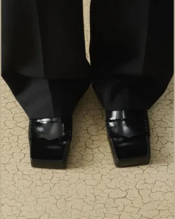 Les Mocassins Carré - Schwarz