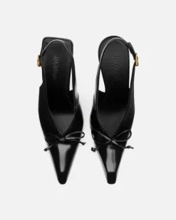 Les Slingbacks Cubisto Hautes - Schwarz