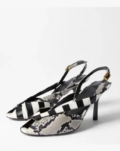 Les Slingbacks Poisson - Schwarz & Weiß