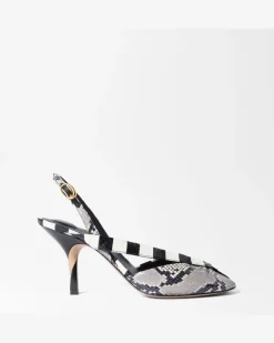 Les Slingbacks Poisson - Schwarz & Weiß