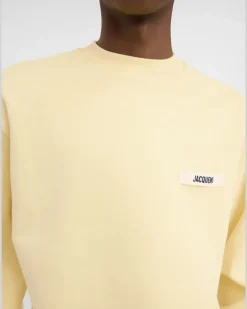 Le Sweatshirt Gros Grain - Gelb Hellgelb