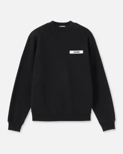 Le Sweatshirt Gros Grain - Schwarz