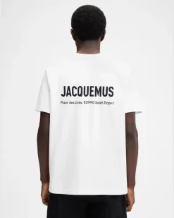 Le T-shirt Adresse Saint Tropez Place Des Lices - Weiß