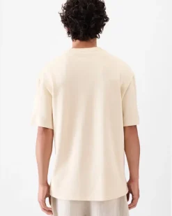 Le T-shirt Fino Manches Courtes - Beige Hellbeige