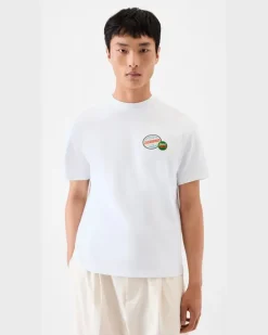 Le T-shirt Saint Tropez - St Tropez Melon Weiß