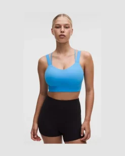 Like a Cloud Longline-BH Leichter Halt D/DD-Cups für Frauen – Größe in Ocean Wave