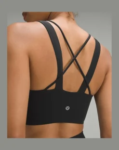 Like a Cloud Longline-BH Leichter Halt D/DD-Cups für Frauen – Größe in Black